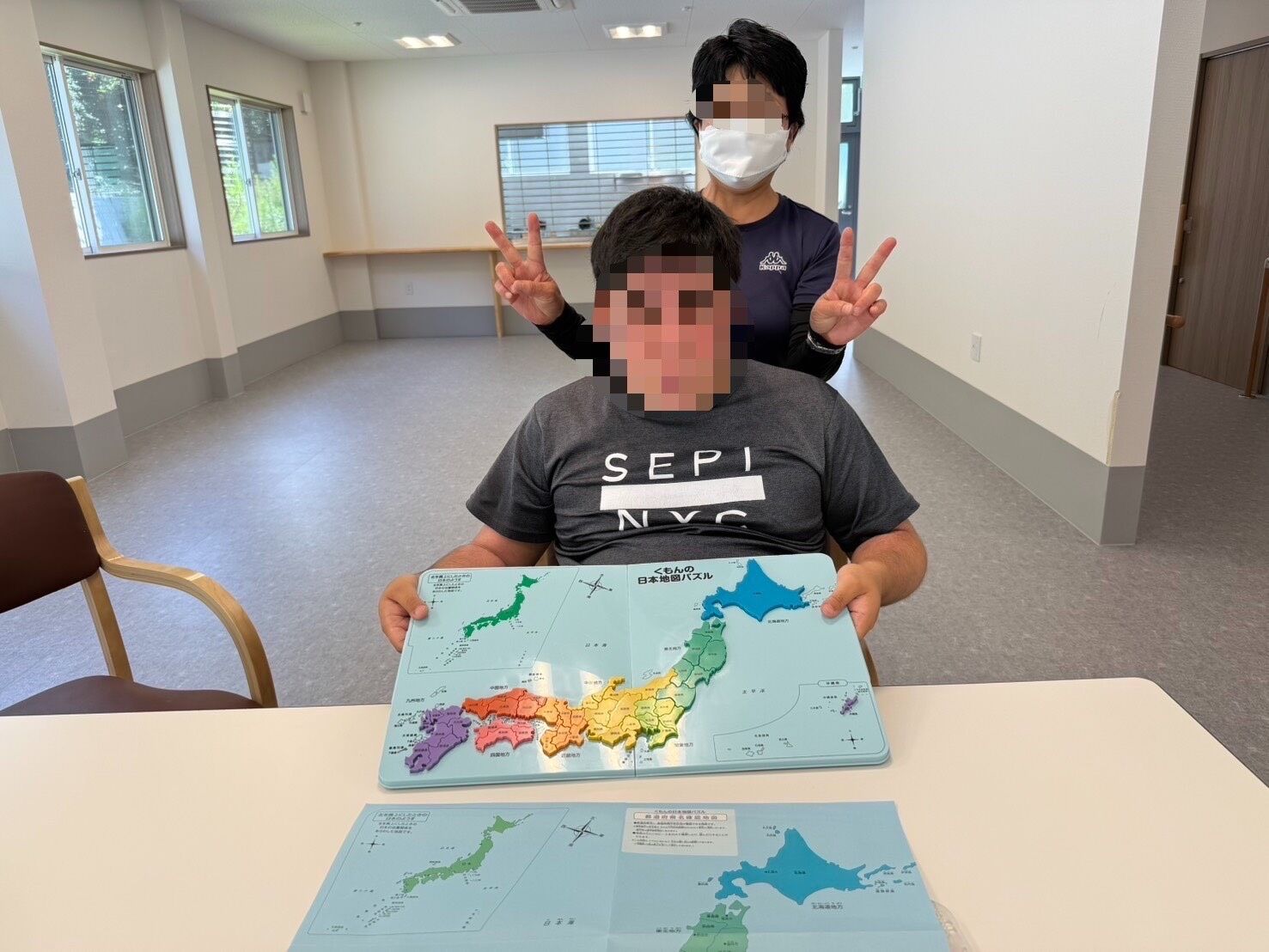 「できた！」の笑顔が溢れる♪ パズル完成