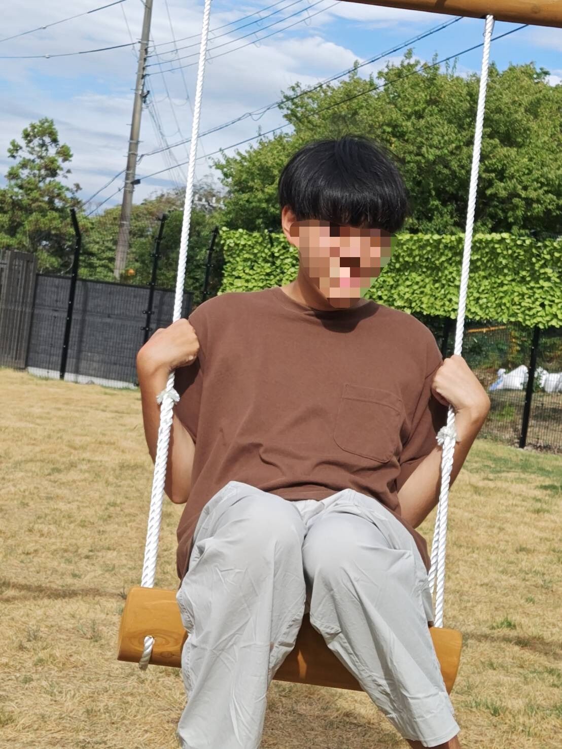 「ブランコ」が設置されました(^^)!