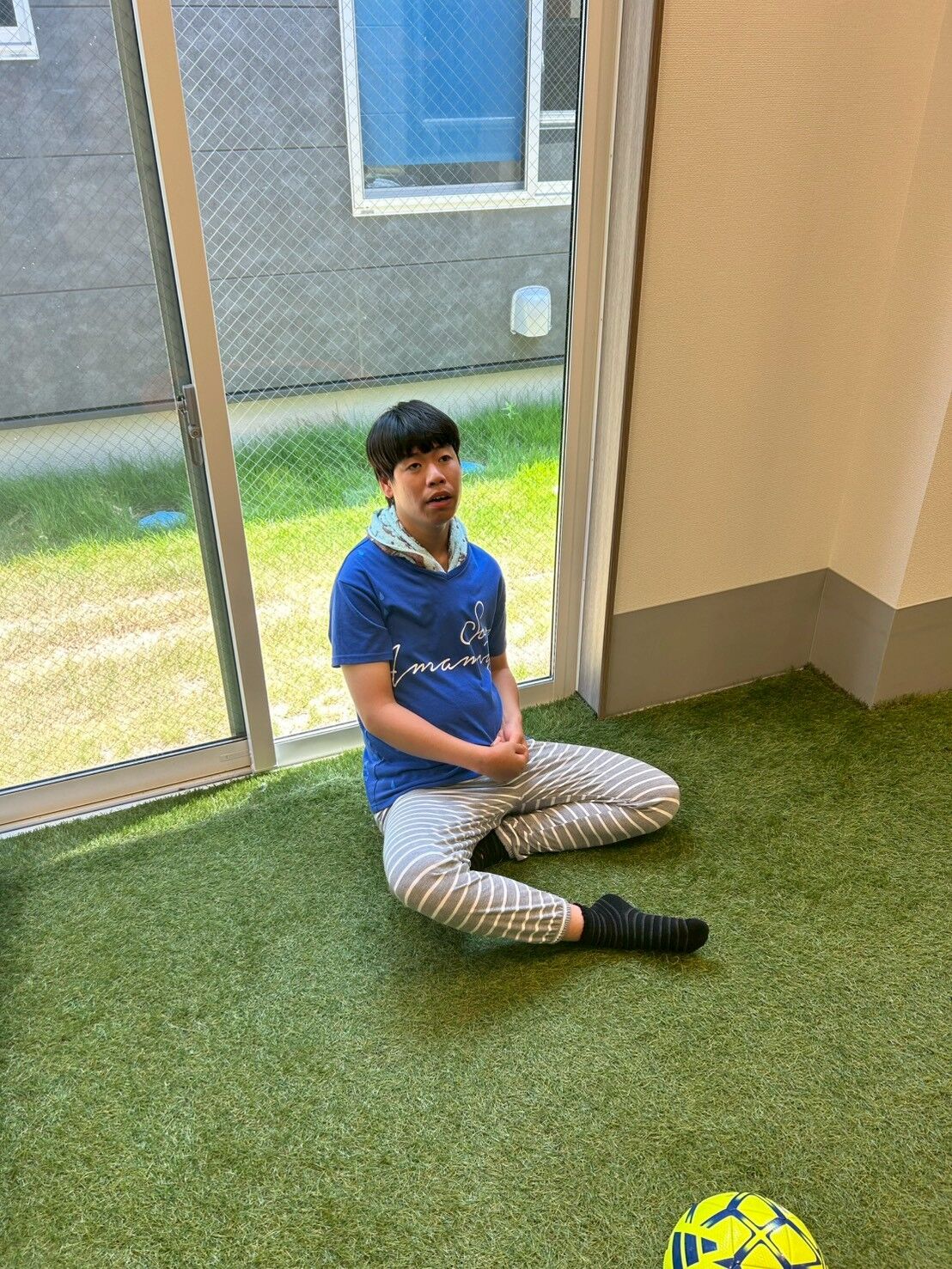 遊んだ後は…のんびりリラックスタイム♪
