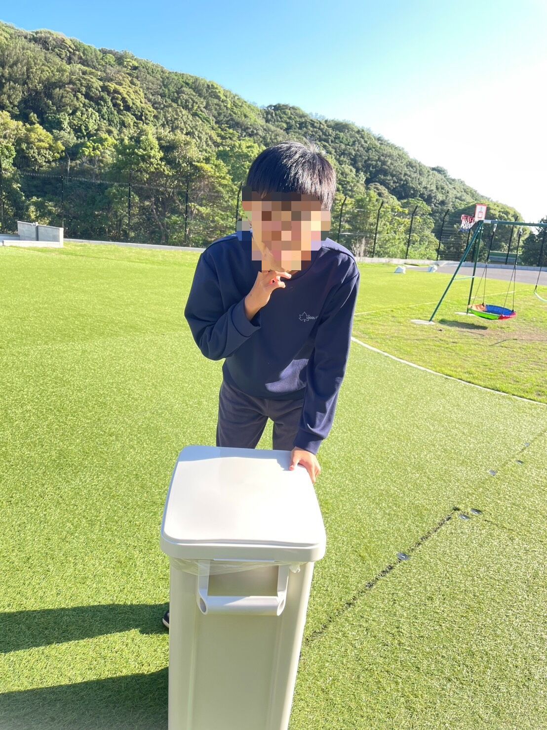 ニコニコでお手伝い(^^♪