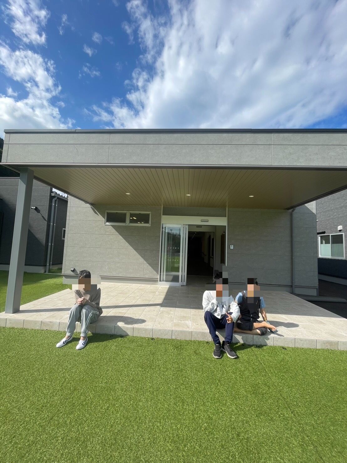 笑顔がいっぱい！お庭で過ごした心地よい時間